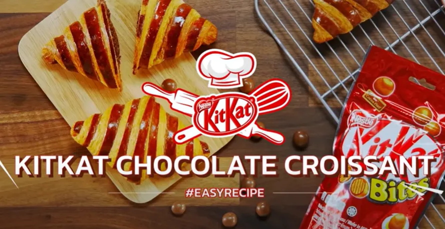 KitKat Chocolate croissant