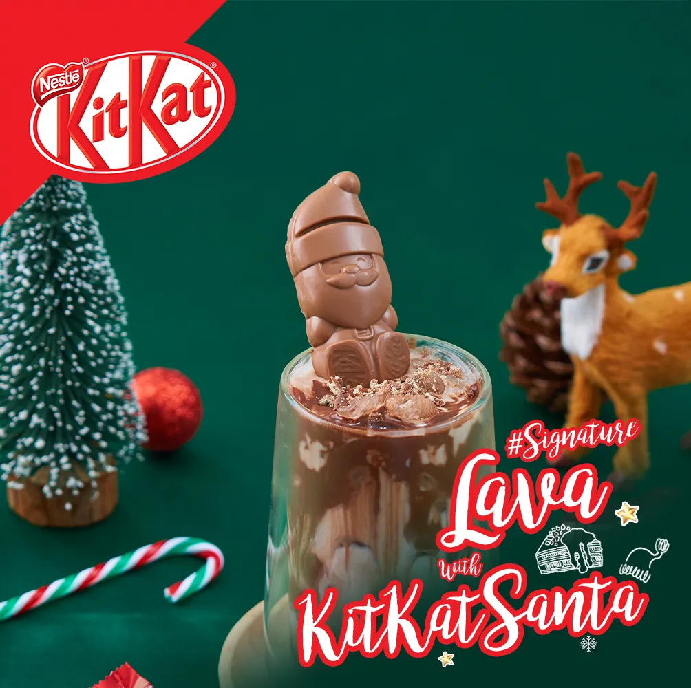 Lava Kitkat Santa